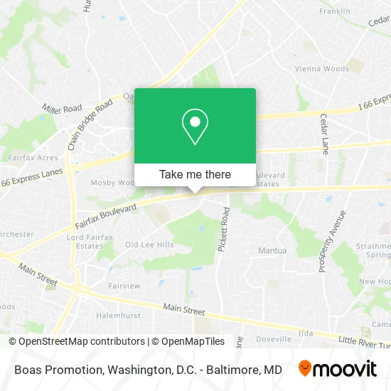 Boas Promotion map