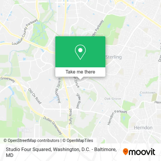 Studio Four Squared map