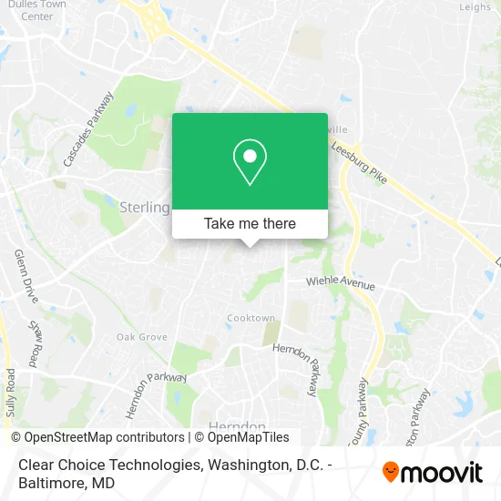 Clear Choice Technologies map