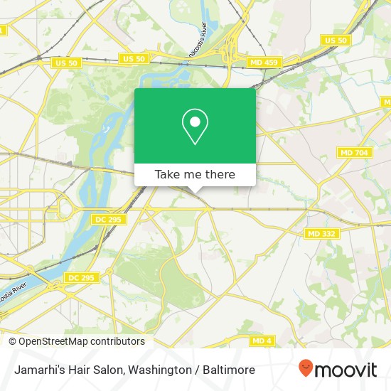 Jamarhi's Hair Salon, 4248 Benning Rd NE map