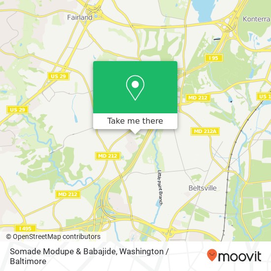 Mapa de Somade Modupe & Babajide, 3764 Evans Trail Way