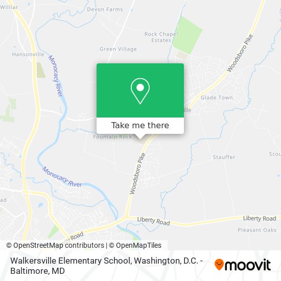 Mapa de Walkersville Elementary School