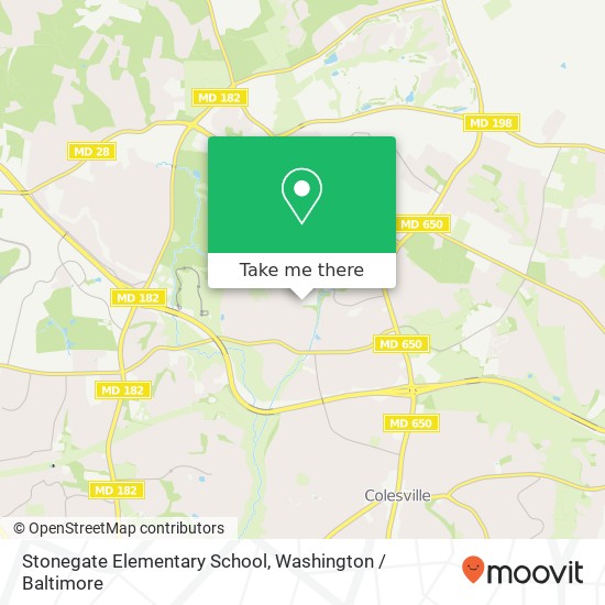 Stonegate Elementary School, 14811 Notley Rd map