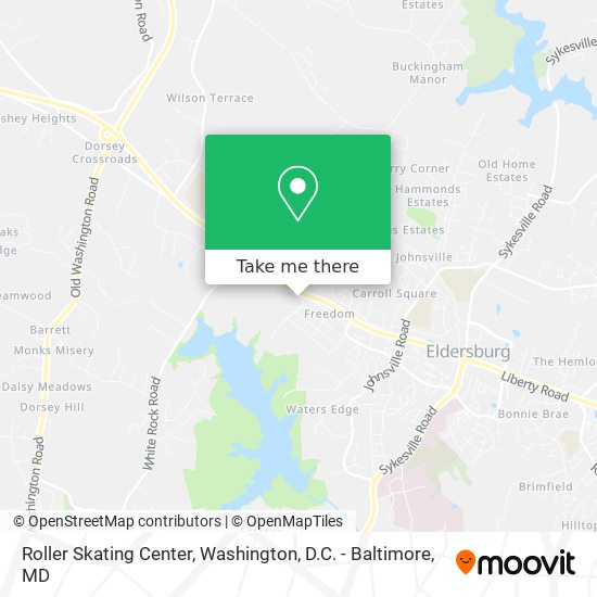 Roller Skating Center map