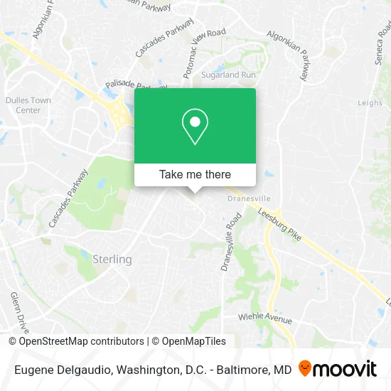 Mapa de Eugene Delgaudio