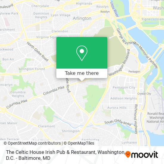 The Celtic House Irish Pub & Restaurant map
