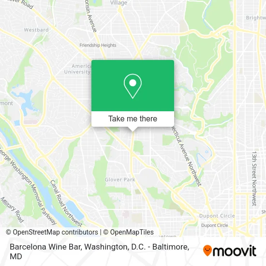 Barcelona Wine Bar map