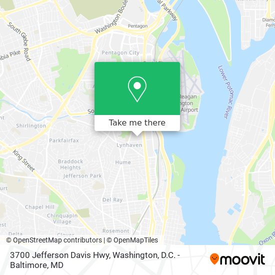 Mapa de 3700 Jefferson Davis Hwy