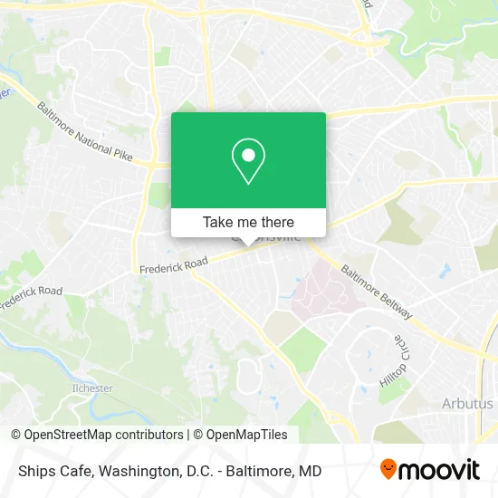 Ships Cafe map