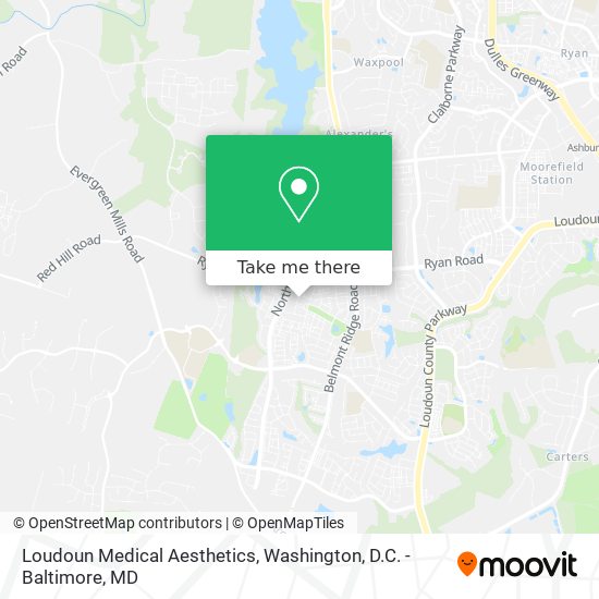 Loudoun Medical Aesthetics map