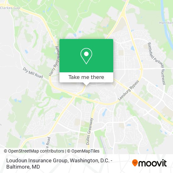 Loudoun Insurance Group map