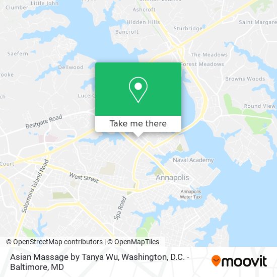 Asian Massage by Tanya Wu map