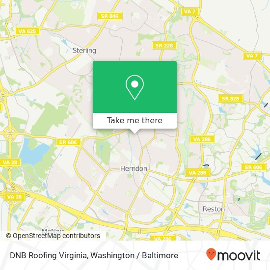 DNB Roofing Virginia, 1012 Charlton Pl map