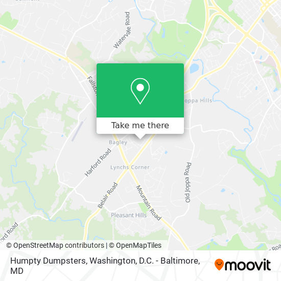 Humpty Dumpsters map