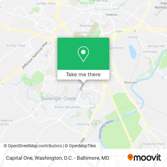 Capital One map