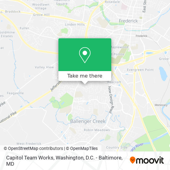 Capitol Team Works map