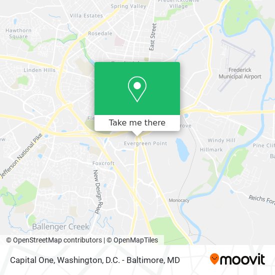 Capital One map