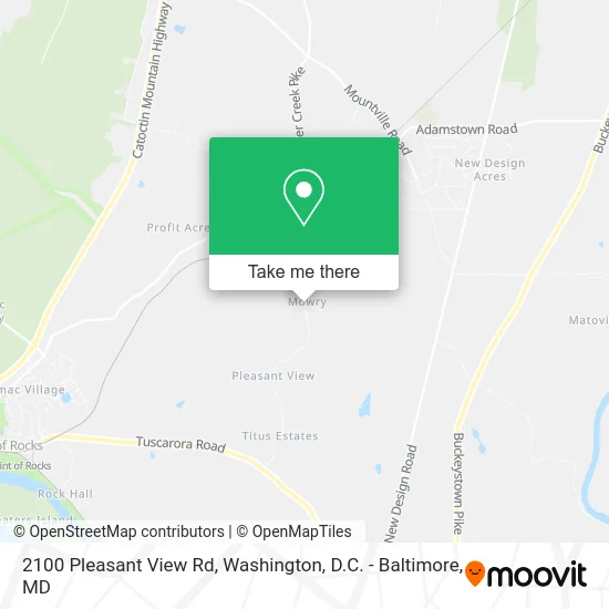 2100 Pleasant View Rd map