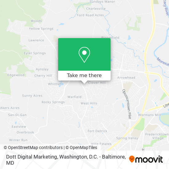 Dott Digital Marketing map