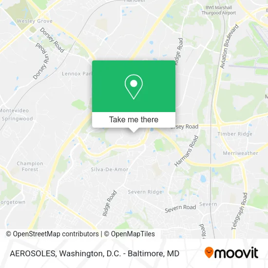 AEROSOLES map