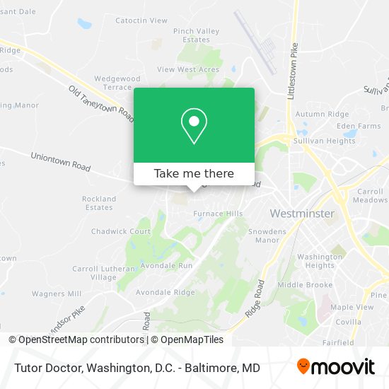 Tutor Doctor map