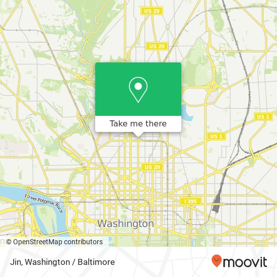 Jin, 2017 14th St NW map