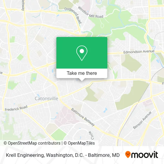 Krell Engineering map