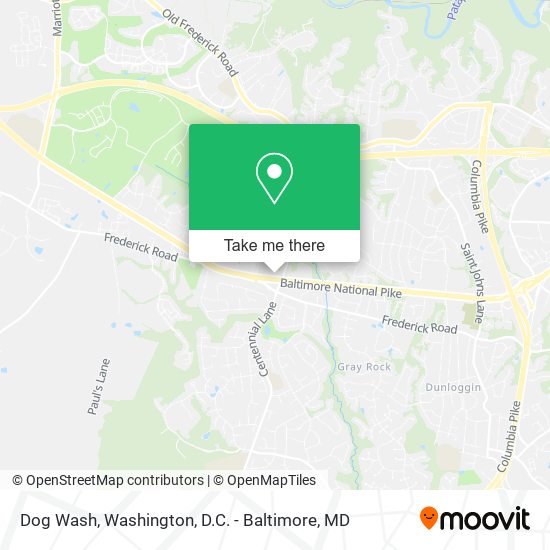 Dog Wash map