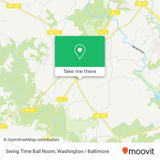 Mapa de Swing Time Ball Room