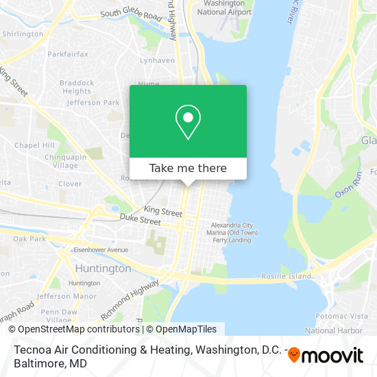 Mapa de Tecnoa Air Conditioning & Heating