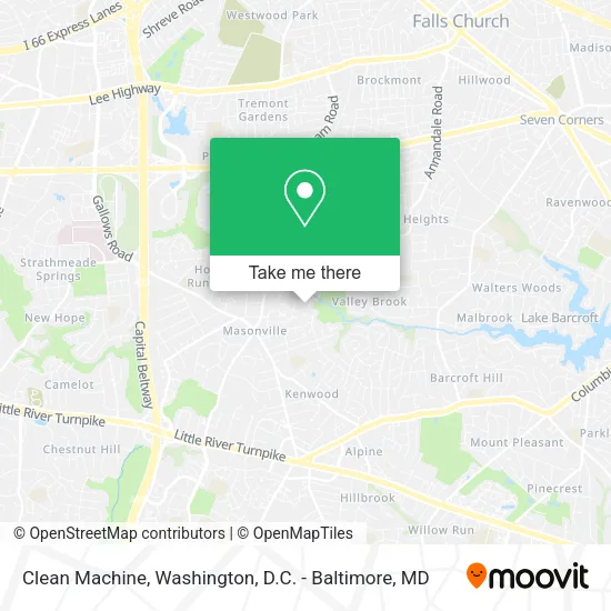 Mapa de Clean Machine