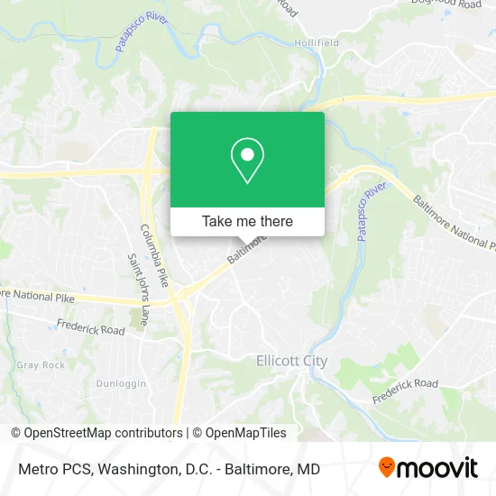 Metro PCS map