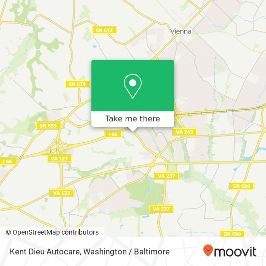 Mapa de Kent Dieu Autocare, 3005 Steven Martin Dr