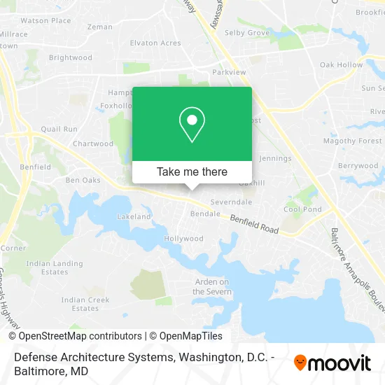 Defense Architecture Systems, 479 Jumpers Hole Rd map