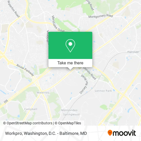Workpro map