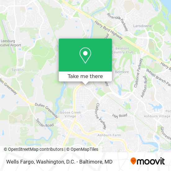 Wells Fargo map