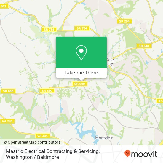 Mastric Electrical Contracting & Servicing map