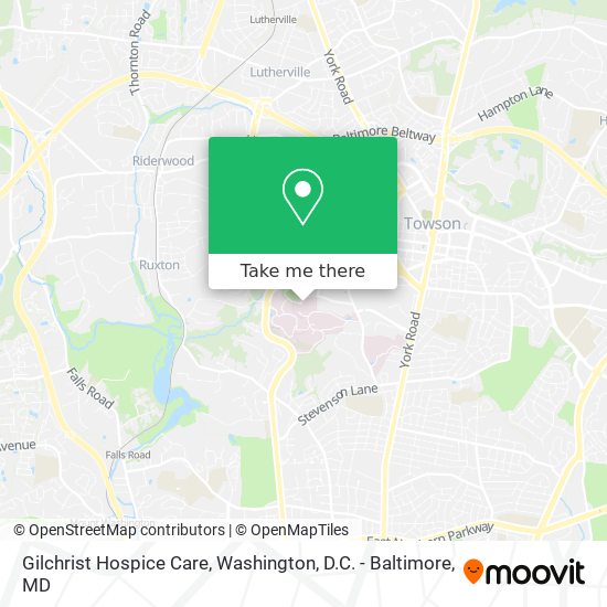 Mapa de Gilchrist Hospice Care