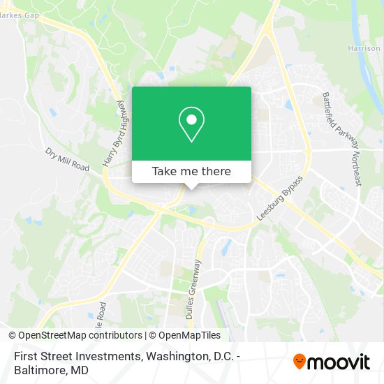 First Street Investments map