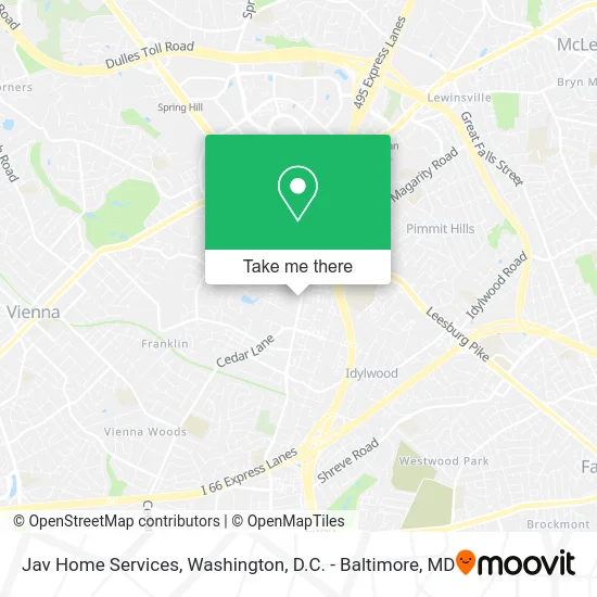 Jav Home Services map