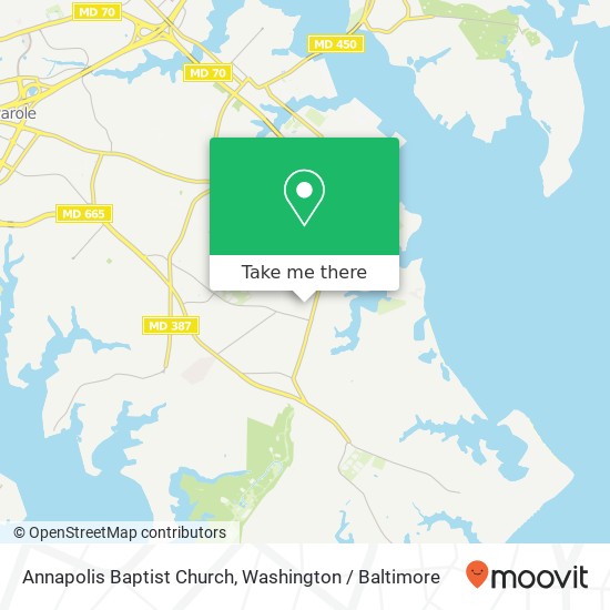 Annapolis Baptist Church, 911 Van Buren St map