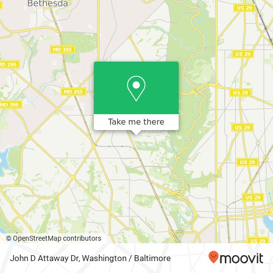 John D Attaway Dr, 3127 Appleton St NW map