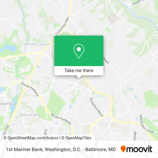Mapa de 1st Mariner Bank