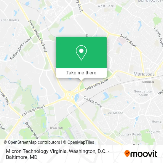 Micron Technology Virginia map