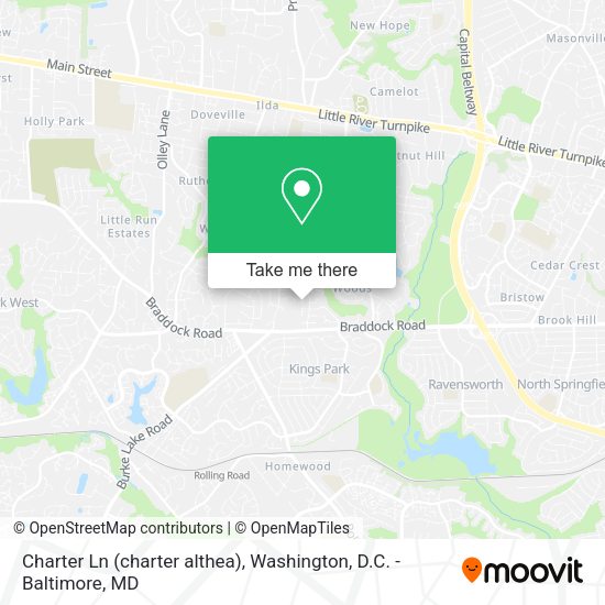 Charter Ln (charter althea) map