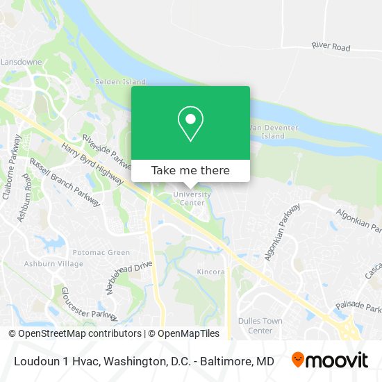 Loudoun 1 Hvac map