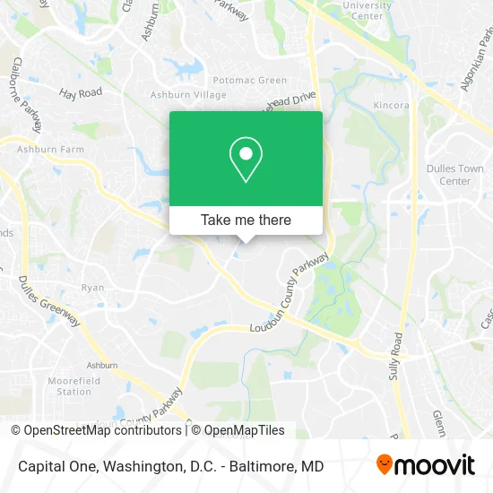 Capital One map