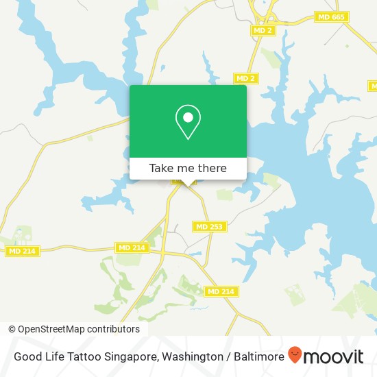 Mapa de Good Life Tattoo Singapore, 29 Mayo Rd