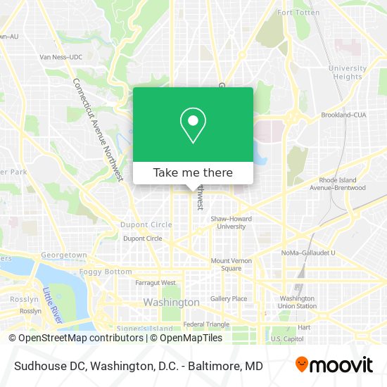 Mapa de Sudhouse DC