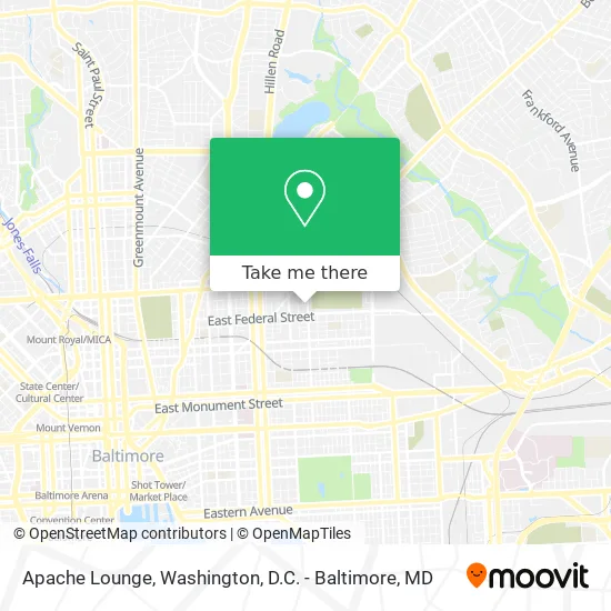 Mapa de Apache Lounge
